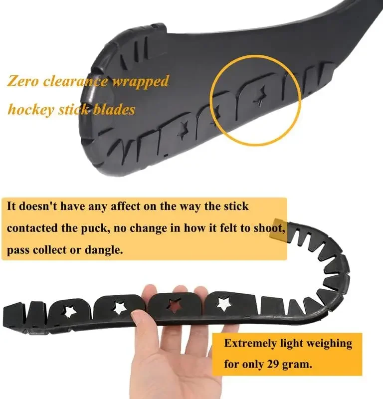 1 PC Hockey Stick Blade Protector ICE Hockey อุปกรณ์เสริม PP/ECO วัสดุ Hockey Sticks การฝึกอบรมอุปกรณ์กีฬา