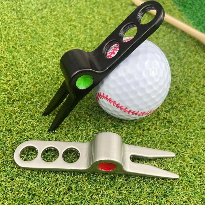 Scotty Cameron 피벗 도구에 대한 새로운 아연 합금 골프 포크 녹색 알루미늄 수집가 주석 골프 수리 디벗 도구 액세서리 도매