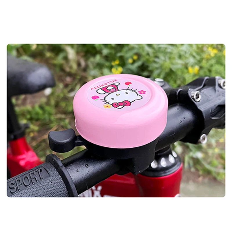 Hello Kitty จักรยาน Bell เด็กอะนิเมะความปลอดภัยฮอร์นจักรยานการ์ตูนจักรยาน Mtb Stunt Scooter ฮอร์น Mtb จักรยานอุปกรณ์เสริมของขวัญ
