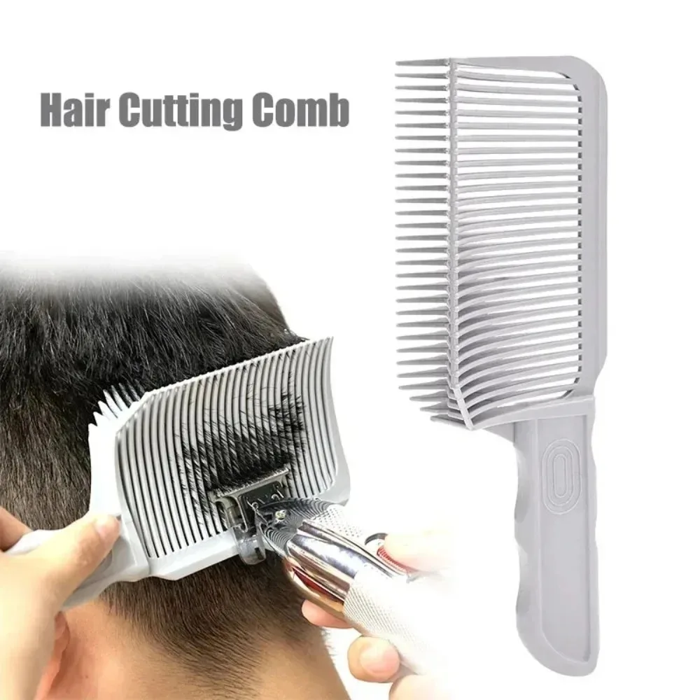 Fading Kam Professionele Kapper Clipper Blending Flat Top Haar Knippen Kam Voor Mannen Hittebestendige Vervagen Borstel Salon Styling Tool