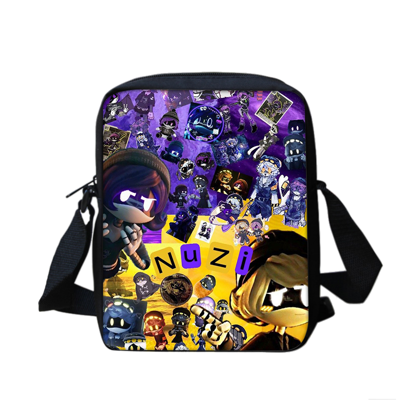 Murder Drones ボーイズ & ガールズ漫画プリントショルダーバッグキッズカジュアルトート電話バッグ男性 & 女性ショッピングバッグ最高の誕生日プレゼント