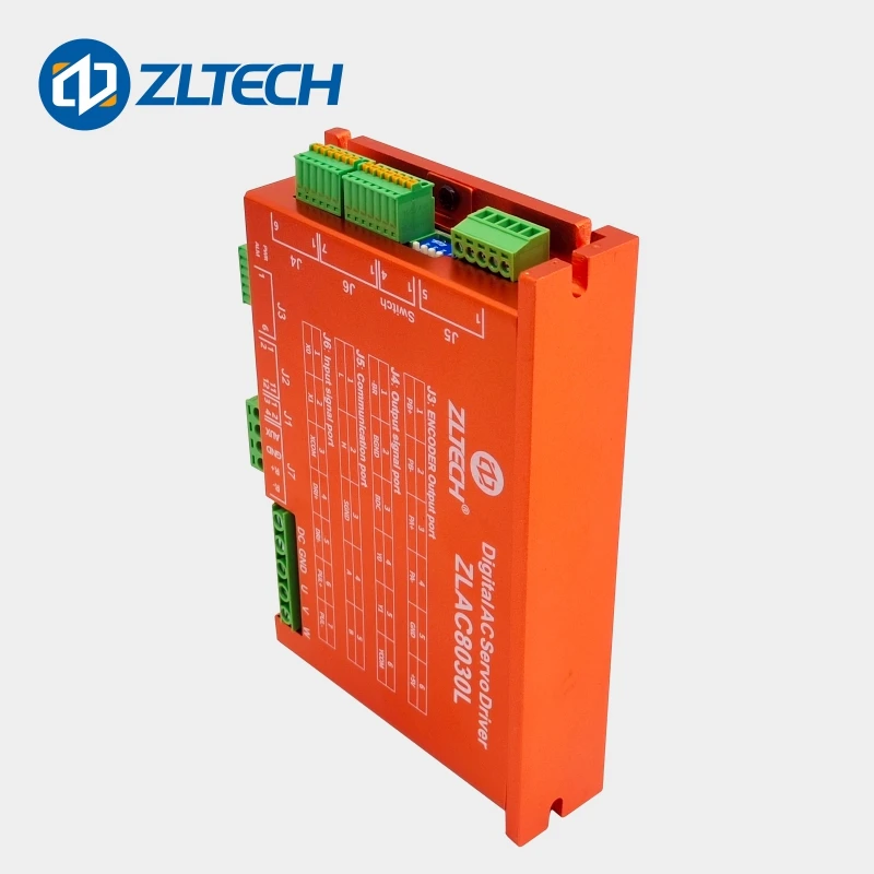 ZLTECH 3 Phase 24V-48V 30-60A 1000W CANOPEN RS485 Pulse Brushless DC Electric Hub Servo Motor Controller Driver For Patrol Robot