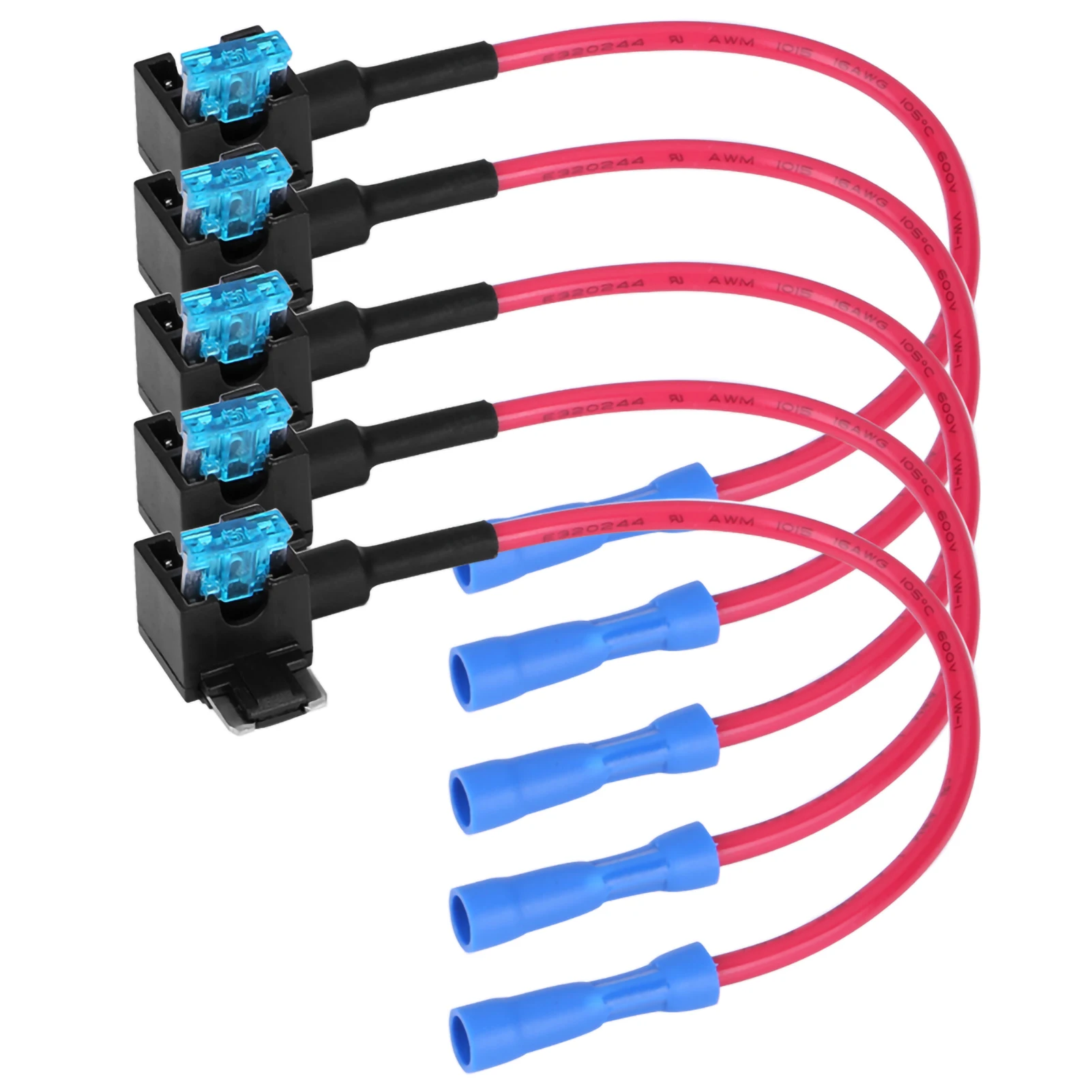 Auto Micro Mini/ Mini/Standaard Types Extra Circuit Adapters En Zekering Kits Tik Auto 15a Zekering Houder