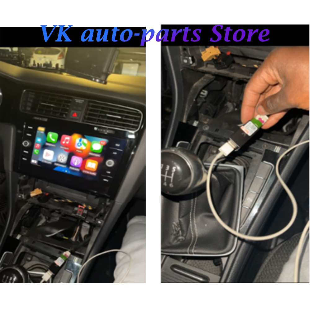 Vw ゴルフ 7 MK7 VII パサート B8 CarPlay メディア USB AUX スイッチ MIB2 MDI USB AMI アダプタプラグソケット 5Q 0035726 E 5Q0 035 726 E