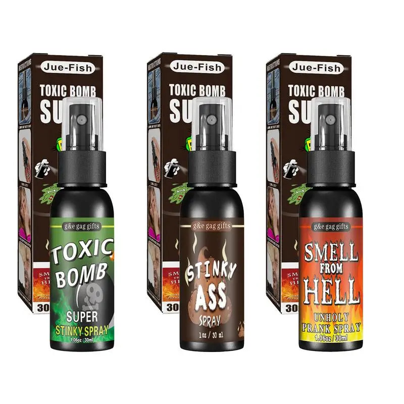 30Ml Liquid ผายลม Gag Prank ของเล่นสำหรับผู้ใหญ่หรือเด็ก Prank Poop Stuff ปลอดสารพิษกลิ่นเหมือนผายลม extra Strong Stink สเปรย์