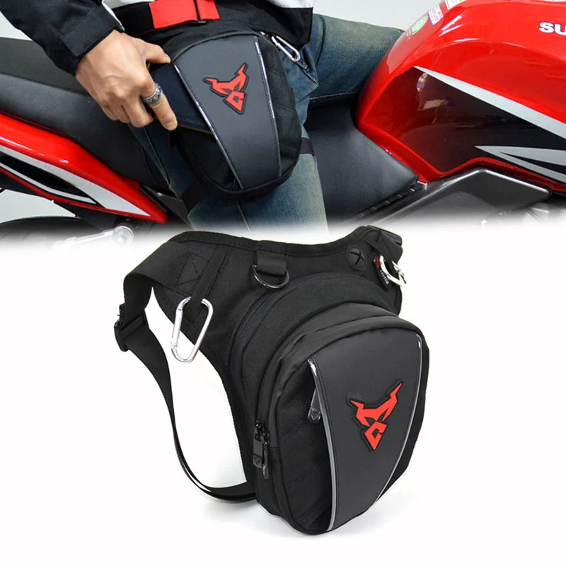 Borsa da gamba impermeabile a vita bassa Cintura da coscia Hip Bum Moto Borsa da viaggio tattica militare per cellulare/mobile Borse da marsupio