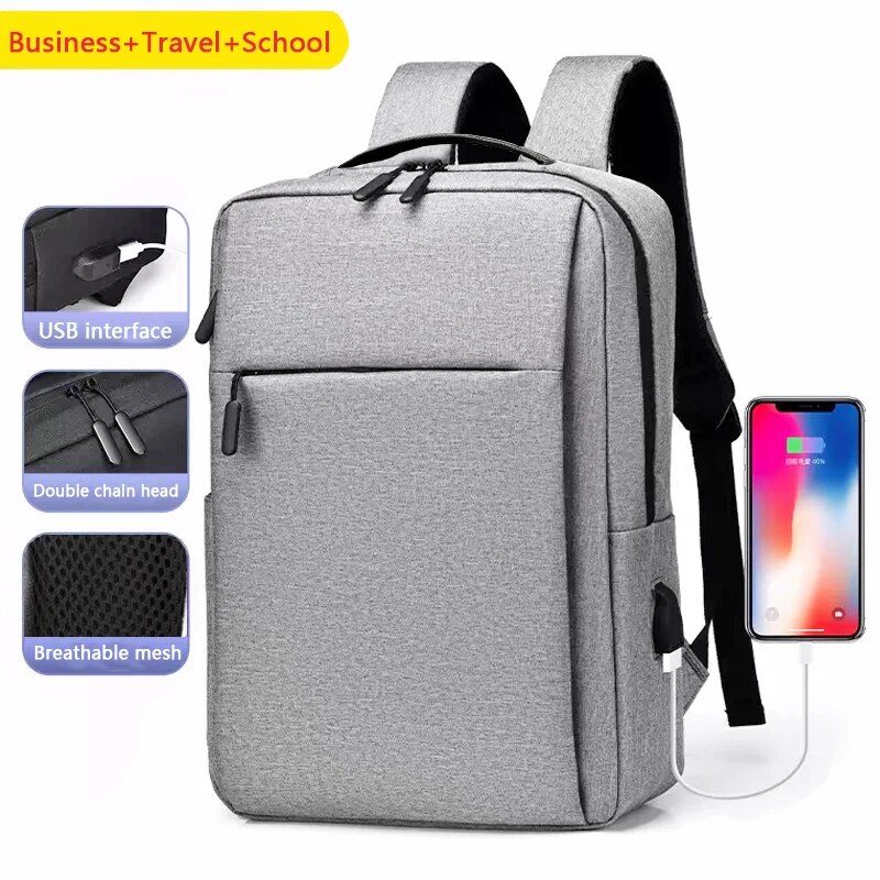 Lightweight Business Laptop Backpack, 13 Inch, 14 Inch, 15 Inch Computer Backpack, MEN'S AND WOMEN'S Travel Backpack, Student BA