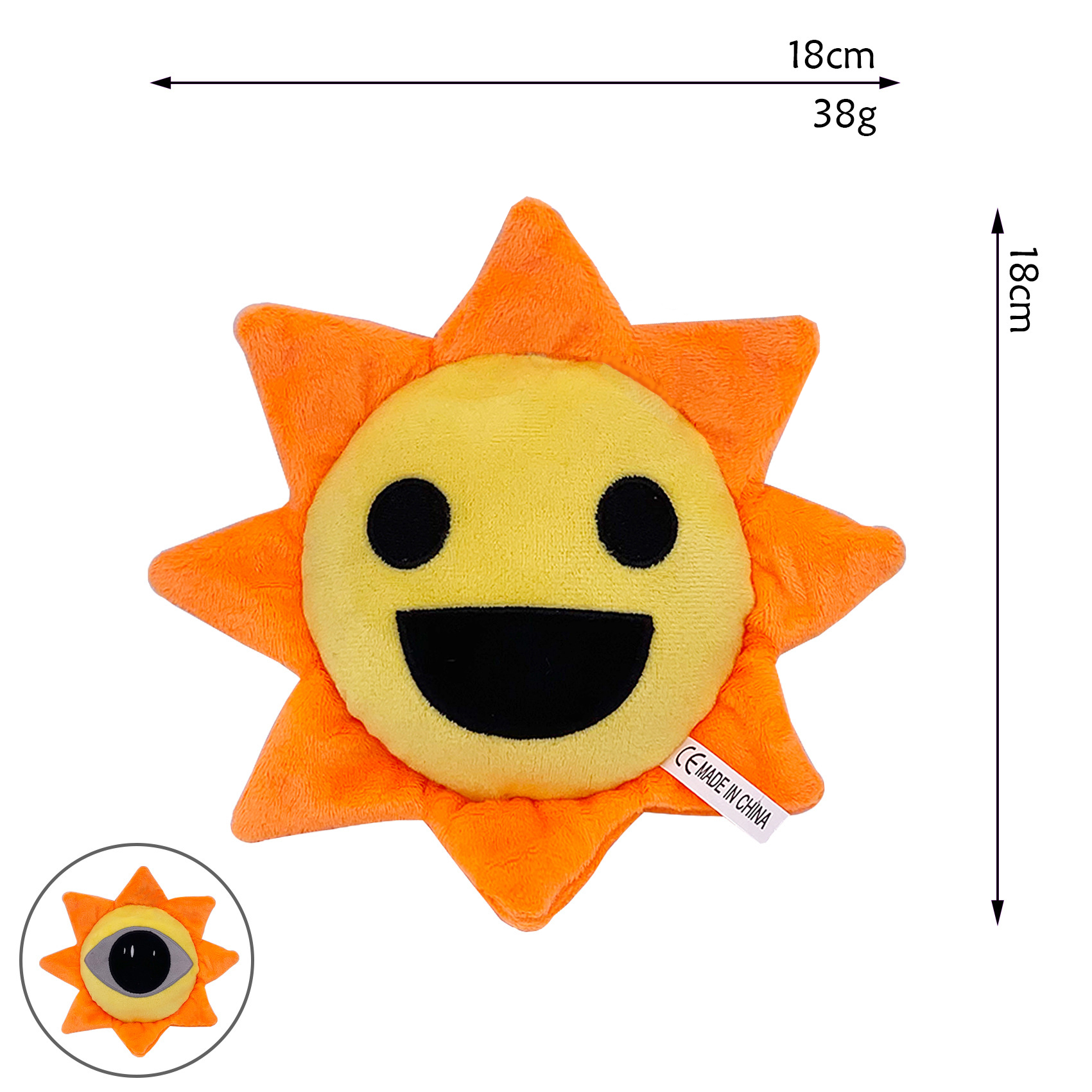 Nuevos juguetes de juego de terror de peluche Sprunki, almohada de peluche suave y bonita de dibujos animados para chico, regalo de cumpleaños y Navidad, muñecos rellenos para niños