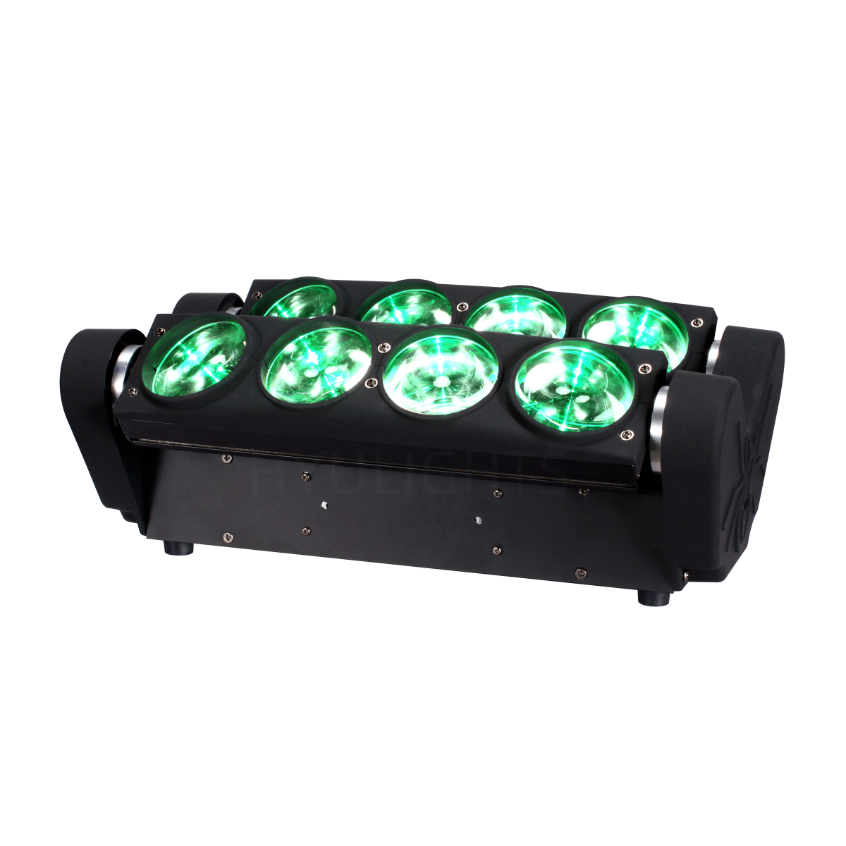 8x15W 4 em 1 RGBW Feixe Movendo Cabeça Lavagem DJ Bar Strobe Stage Effects Led Spider Light