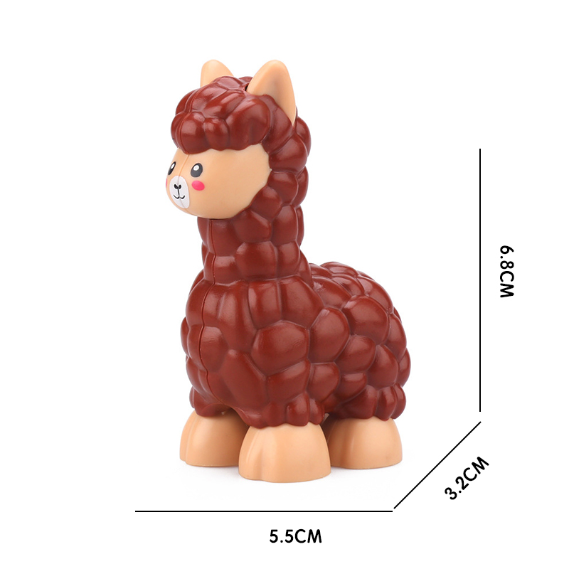 大ビッグビルディングブロック動物シーンアセンブリアクセサリーデュプロ LG ホット新製品子供ベビーギフト Diy おもちゃと互換性