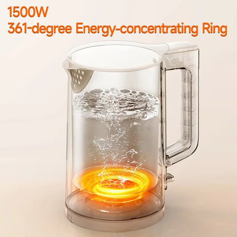 Электрический чайник Xiaomi Mijia N1, горшок для быстрого горячего кипячения, чайник из нержавеющей стали, 220 В, отель, семейная поездка, кухня, умный чайник для дома