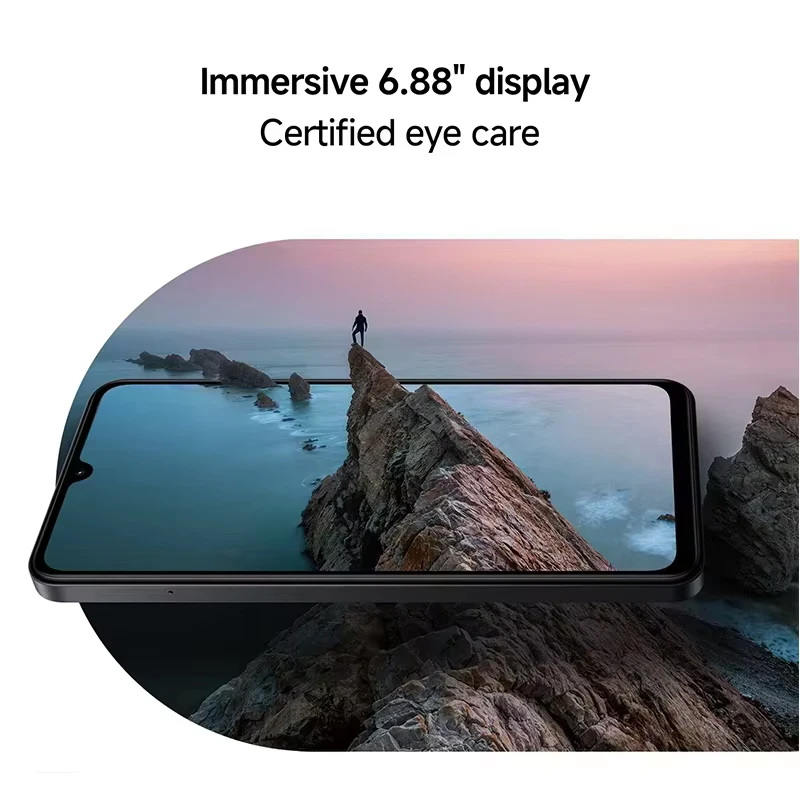 Global Version Xiaomi Redmi A5 No NFC 6.88" 120Hz Display 32MP Camera 5200mAh Large Battery Android 15 Cellphone