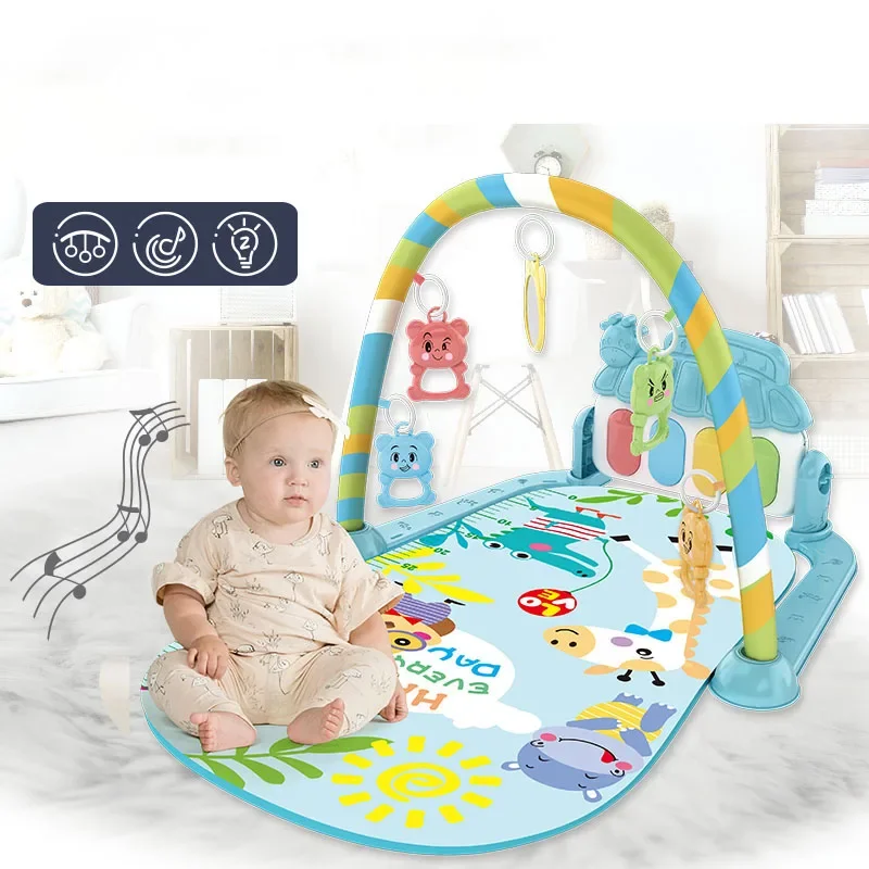 Giocattoli per stand fitness per bambini Pedale musicale per neonato Qin Attrezzatura per il fitness Giocattoli per arrampicata Vendita calda