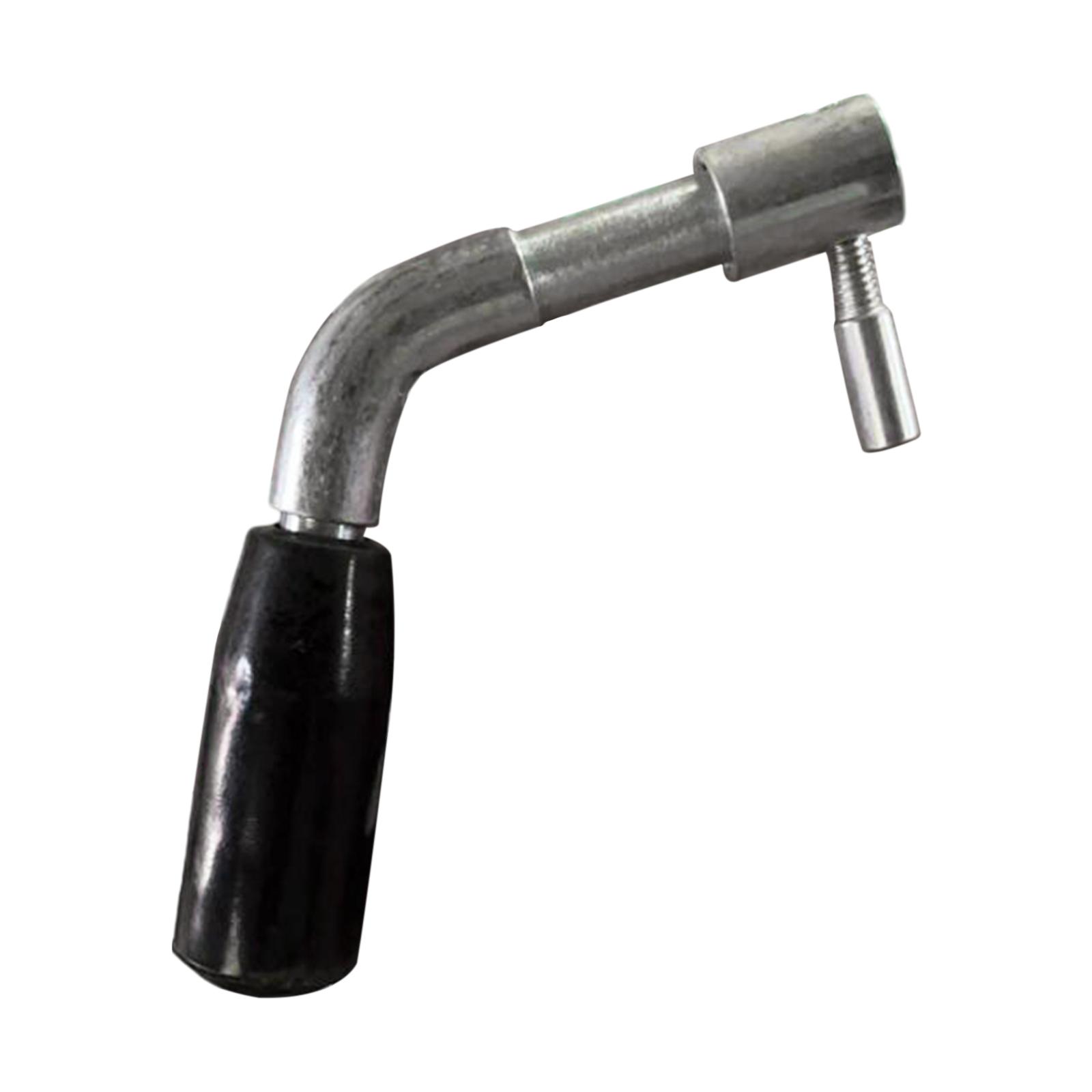 Manija de puerta de estufa, Kit de instalación de manija de puerta de chimenea, acero inoxidable portátil