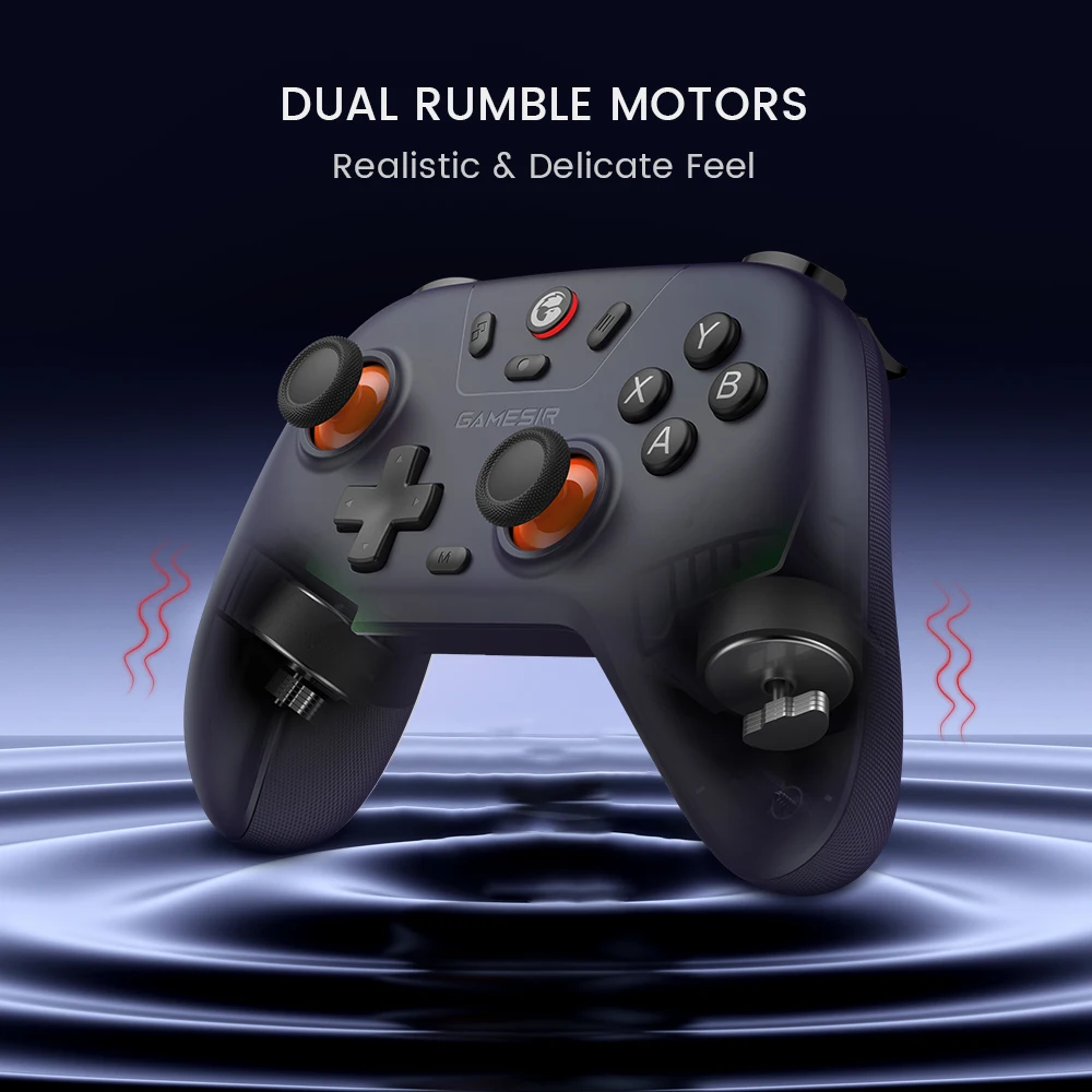GameSir T4 Nova Lite Controller di gioco per gamepad wireless per Switch, Android, IOS, PC e giochi a vapore Effetto Hall Stick