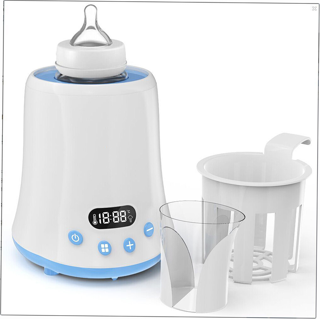 Eccomum Babyflessenwarmer Snelle melkverwarmer met LCD-display en timer