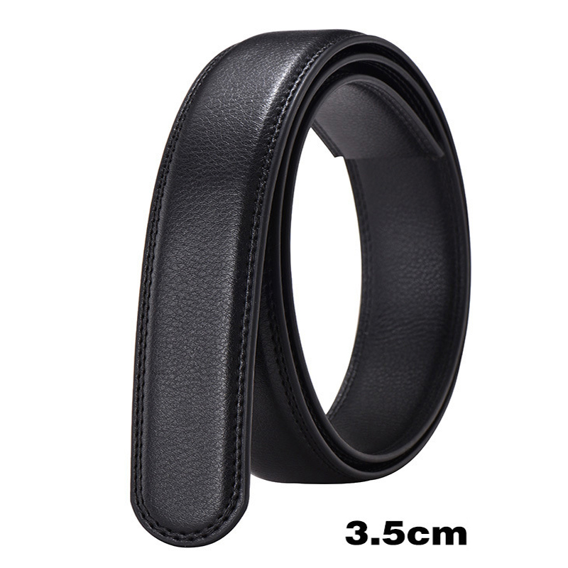 2.4 2.8 3.0 3.5 幅ベルトバックルなし自動バックル PU レザーベルトバックルなし男性女性バックルなし 4 サイズワイド