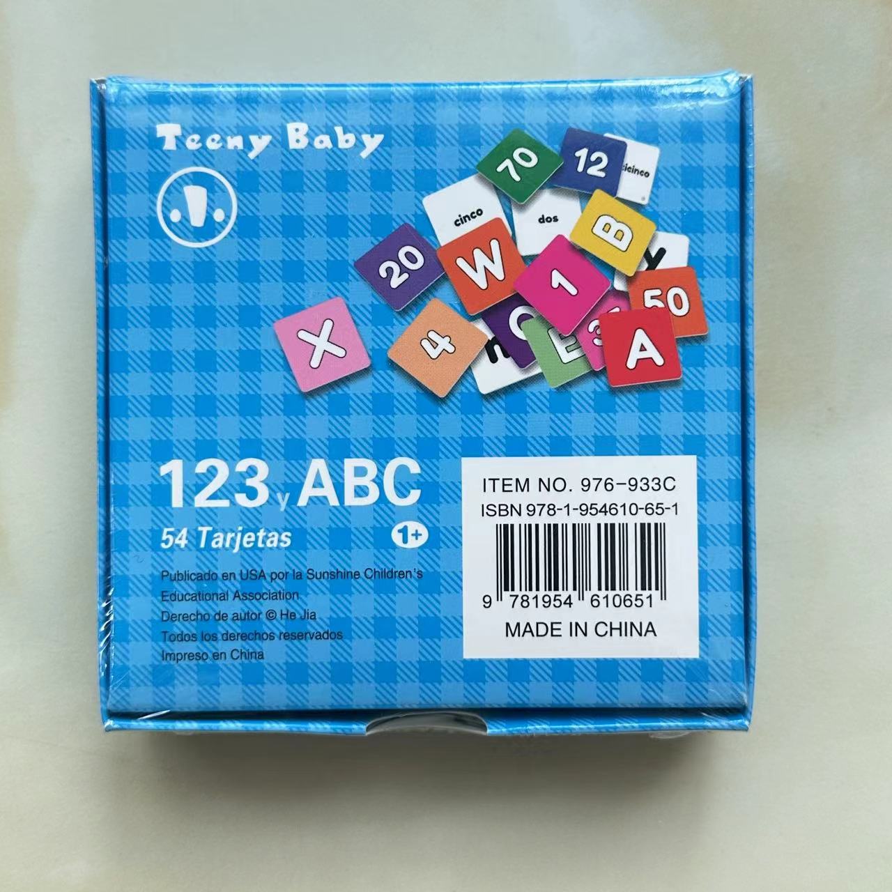 54 stuks Spaans vroeg - Leren Woord Flashcards voor kinderen vanaf 1 jaar oude kinderen leren