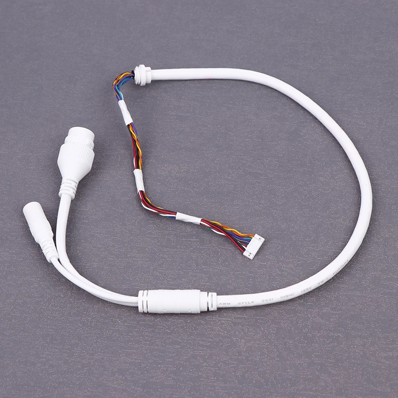 Cable Ethernet Lan PoE RJ45, Cable de red de 10 pines y 10 núcleos para cámara Ip Hikvision, 1 unidad