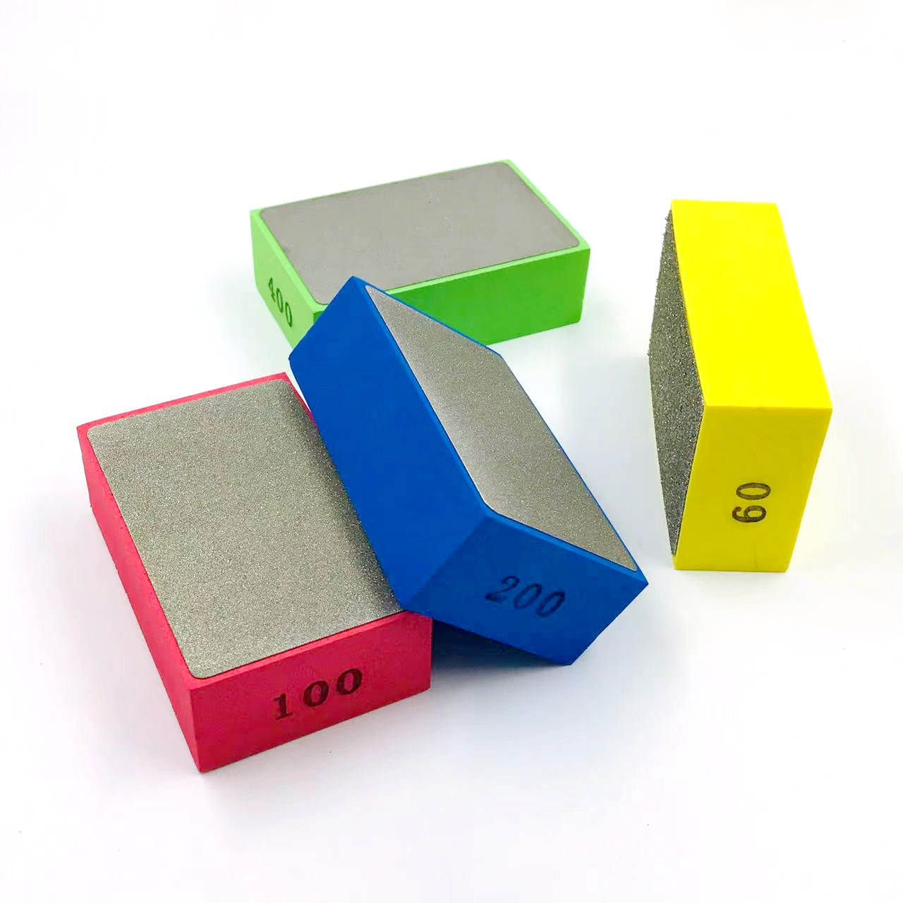 Tamponi per lucidatura a mano diamantati Tamponi per molatura abrasiva per piastrelle in vetro Pietra Marmo Ceramica Abrasivo Disco abrasivo Strumenti per lucidare