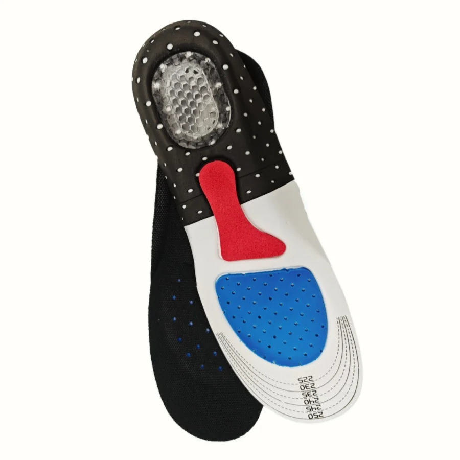 Insoles ศัลยกรรมกระดูกสําหรับชายหญิงหน่วยความจําโฟมเบาะเจลพื้นรองเท้าซิลิโคน Arch Support Pads รองเท้ากีฬา Pad Soft Running Insert