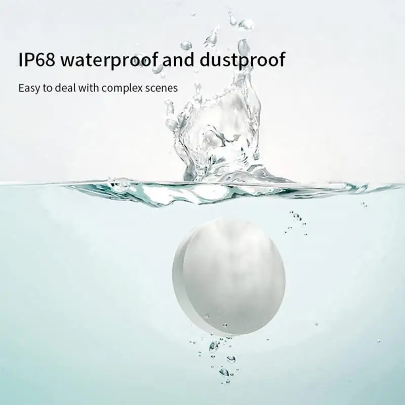 TUYA ZigBee Water Leak Detector Flood Sensor Water Tank Full Water Linkage Alarm Smart Life APP Remote Monitoring Leakage Alarm