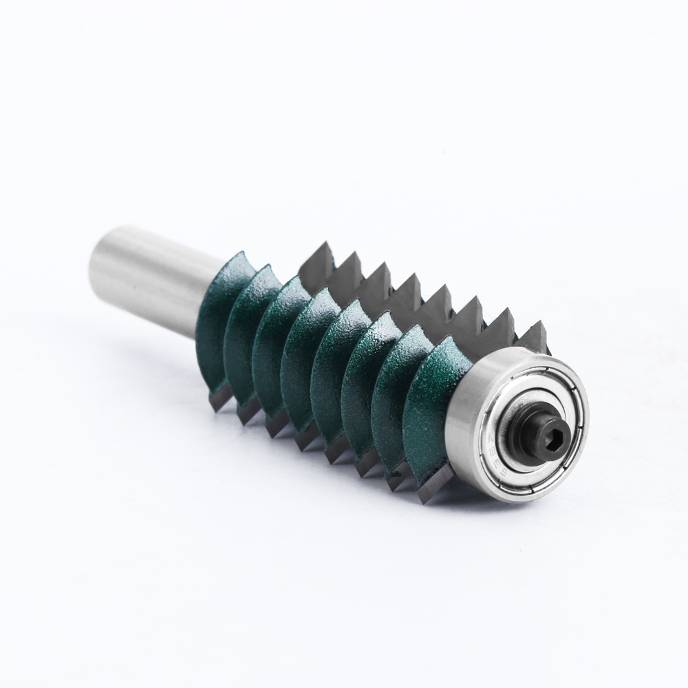 LAVIE 1Pc 12Mm Vỏ Ngón Tay Khớp Keo Dao Phay Lớn Lên Bảng V Chung Router Bit Cho Gỗ Tenon khung Gỗ Nón Tenoning Bit