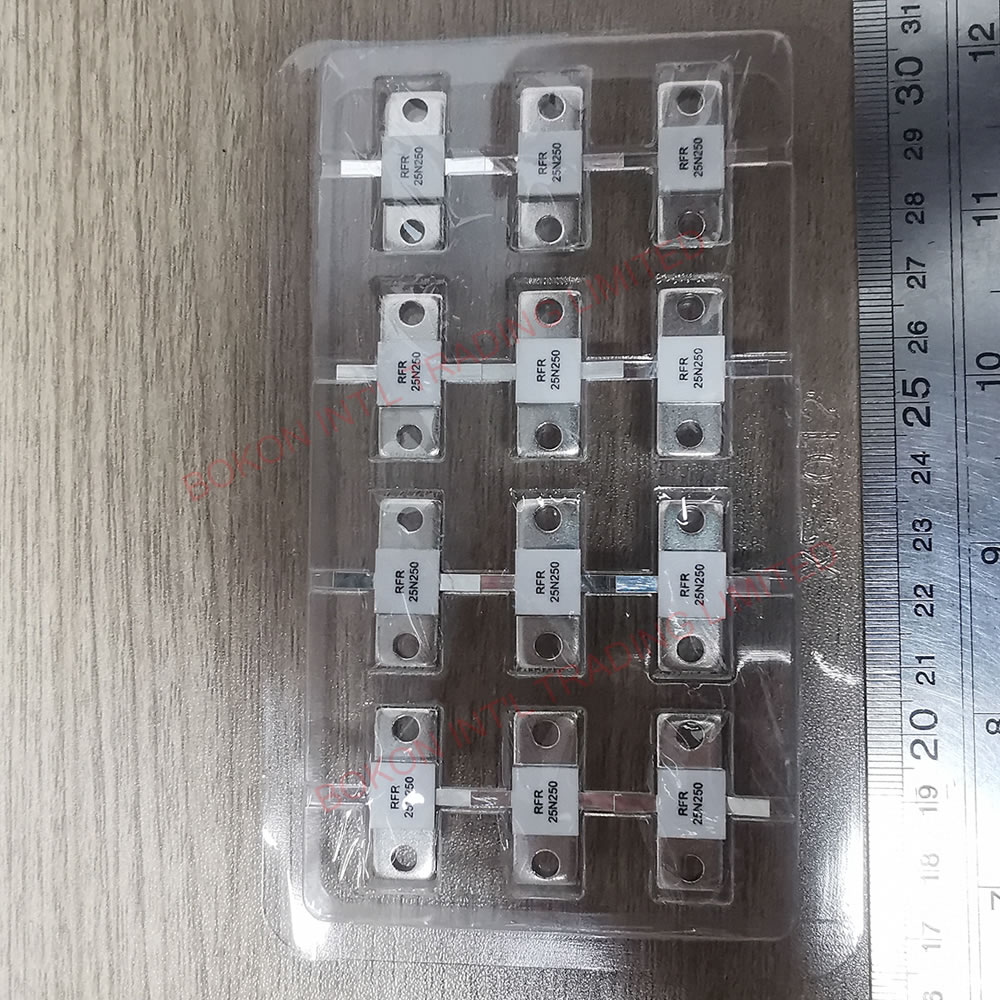 25 Ohm 250 Watt Flanschwiderstände RFR 25N250 ersetzt RFP-250-25rm 31a1076f RF Power Dickschicht 250 W 25 Ω DC-3 GHz RFR25N250