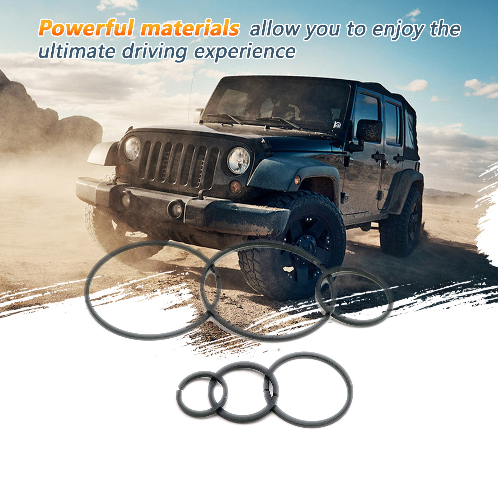 Комплект колец трансмиссии TRANSPEED 6 шт./компл. DPO AL4, комплект уплотнительных колец для Peugeot 307 206 207 306 Citroen Renault