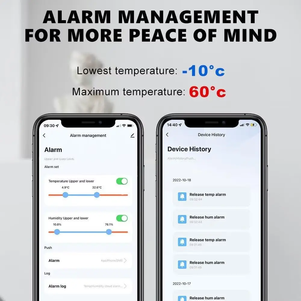 Tuya wifi sensor de umidade temperatura vida inteligente monitor remoto termômetro higrômetro casa inteligente trabalho com alexa google casa