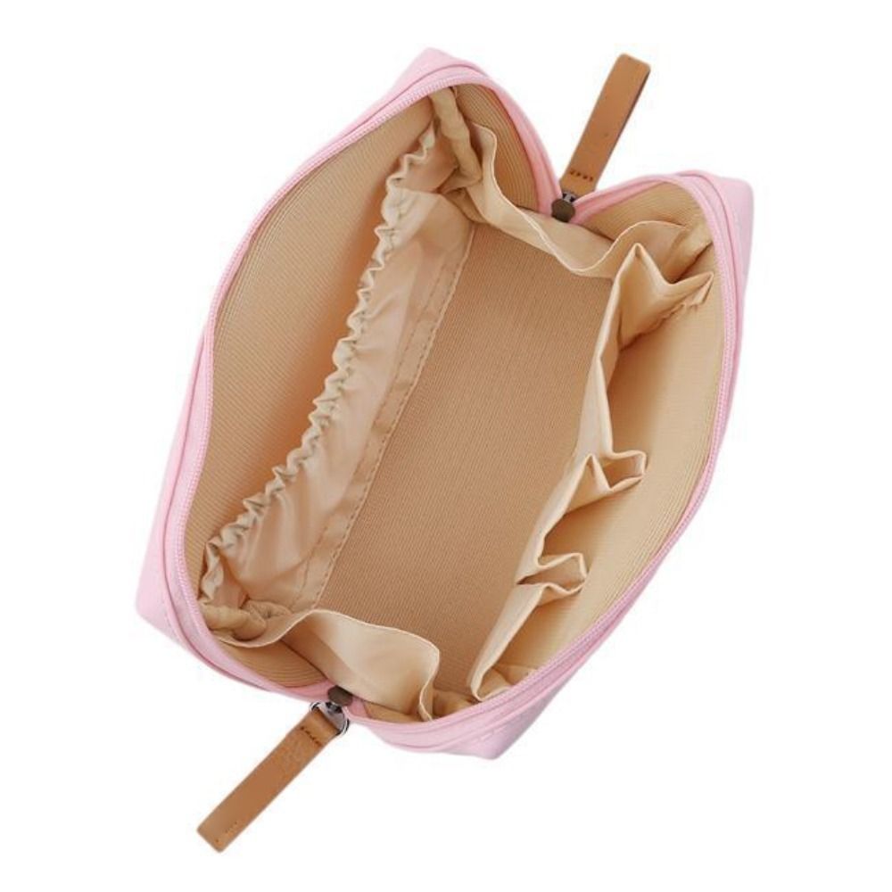 Wasserdichte Lippenstift-Packung mit großem Fassungsvermögen, Dacron-Make-up-Tasche, neue, in mehreren Farben getrennte Kosmetiktasche, Heimtextilien