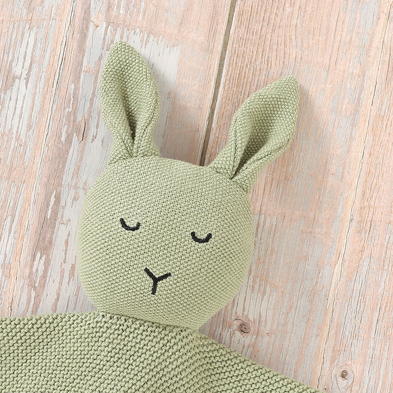 Couverture de Sécurité Douce en Gaze de Coton pour Bébé, Serviette de Marque, Confortable pour DorPanier, Soins Dentaires, Bavoirs Tricotés