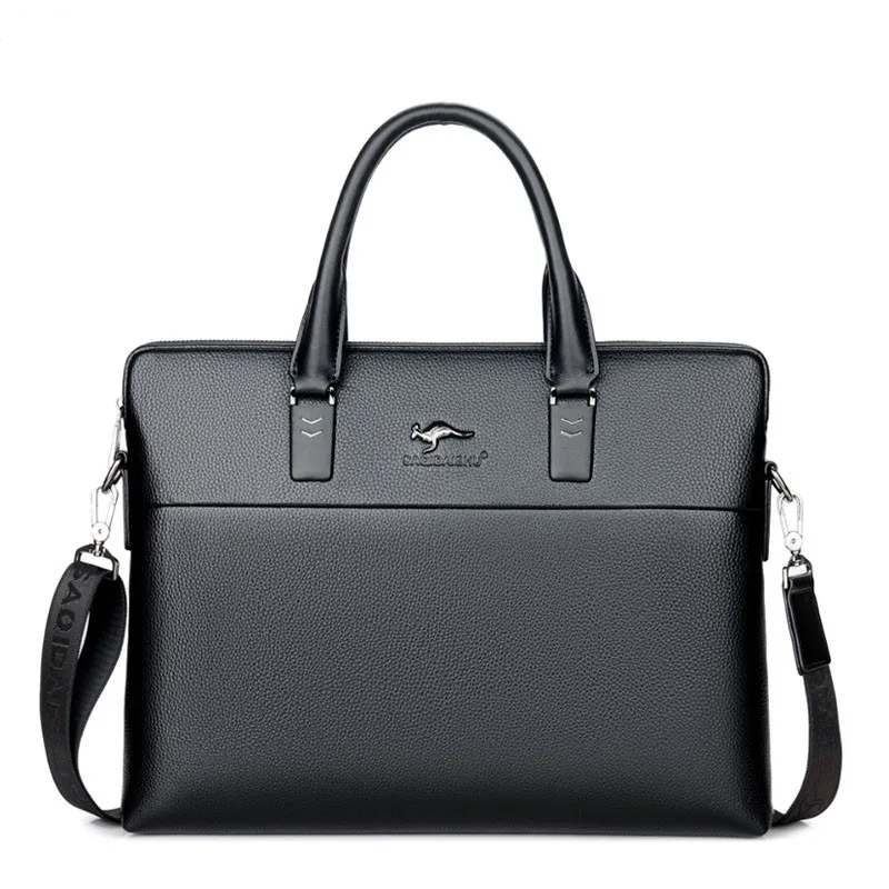 Männer Leder Schulter Tasche Business Für Mann Berühmte Marke Umhängetasche Messenger Computer Tasche Männlichen Anwalt Luxus Handtaschen Bolso Hombre