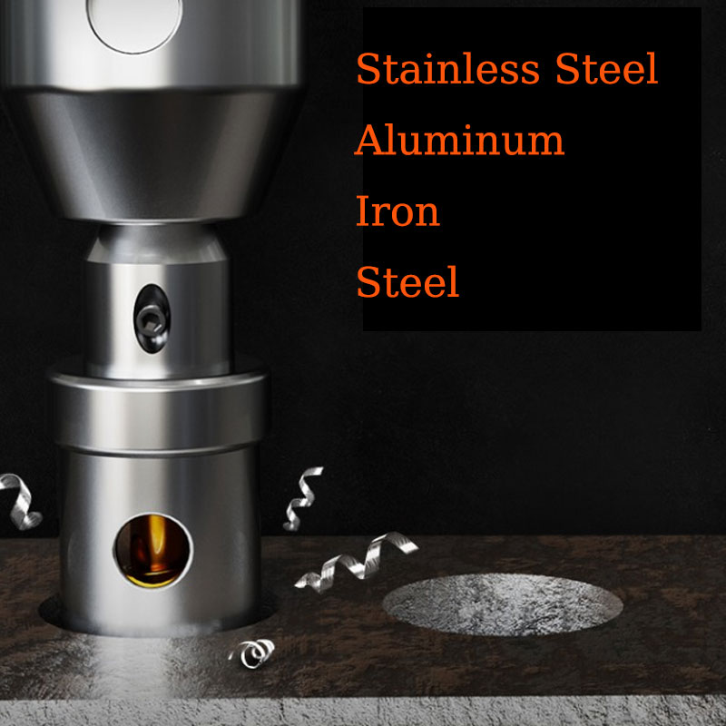 16-125mm Core Drill Bit Stainless Steel Hole Saw TCT Carbide Tip Cobalt Drill Bit Metal Cutting Drilling Power Tools