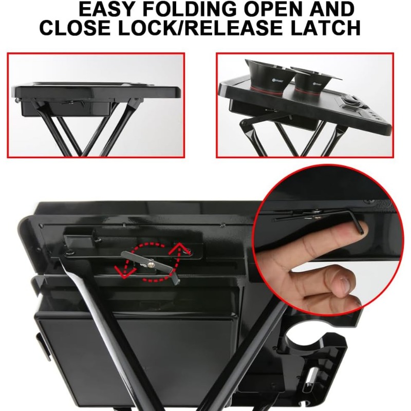 Salon Folding Tray, Salon Tray on Wheels, Salon Tray cart, Barber Shop,Hair Salon Accessories
