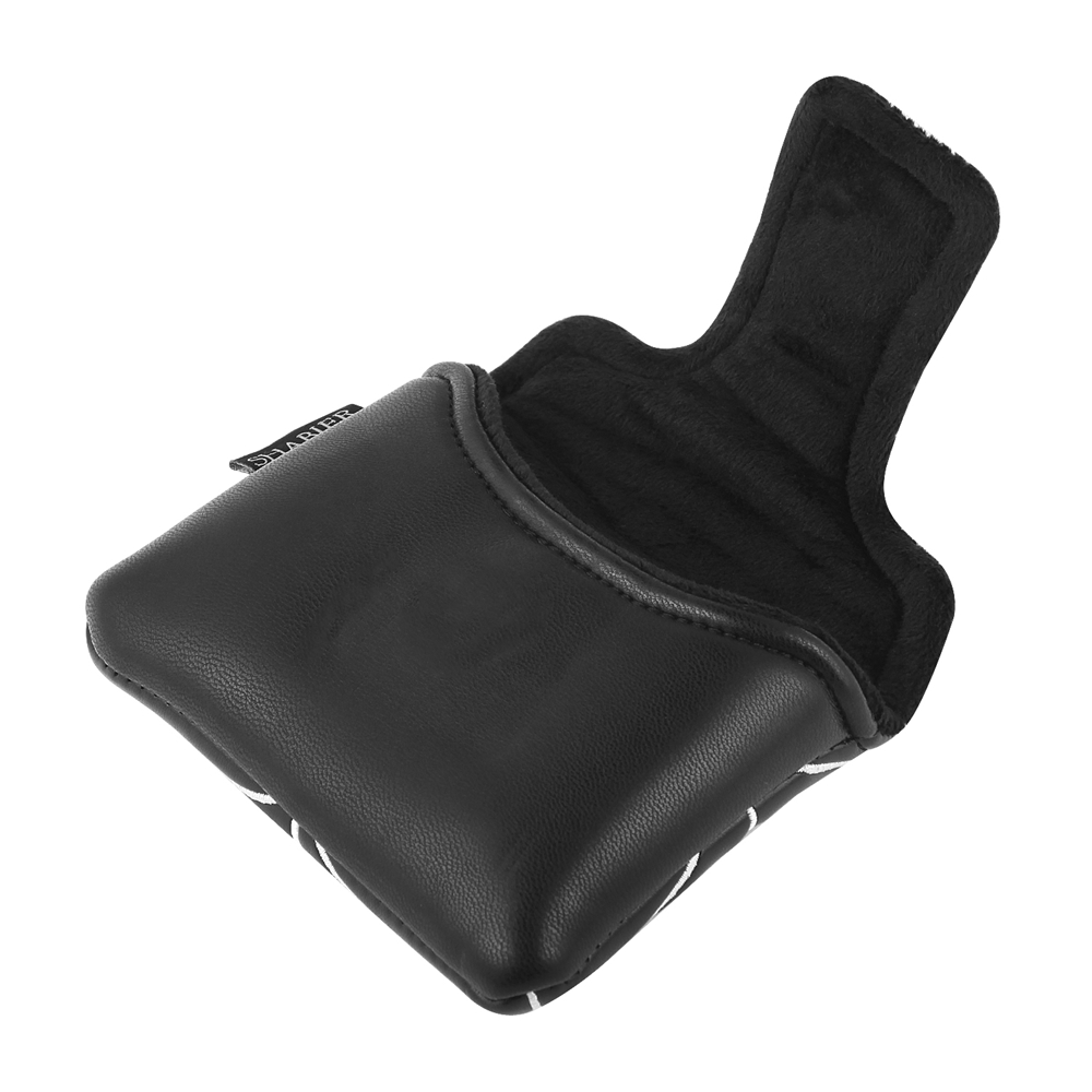 Pu leder magnet verschluss golf kopf bedeckung quadratisch große hammer putter abdeckungen für myspider x, spider x, spider s putter