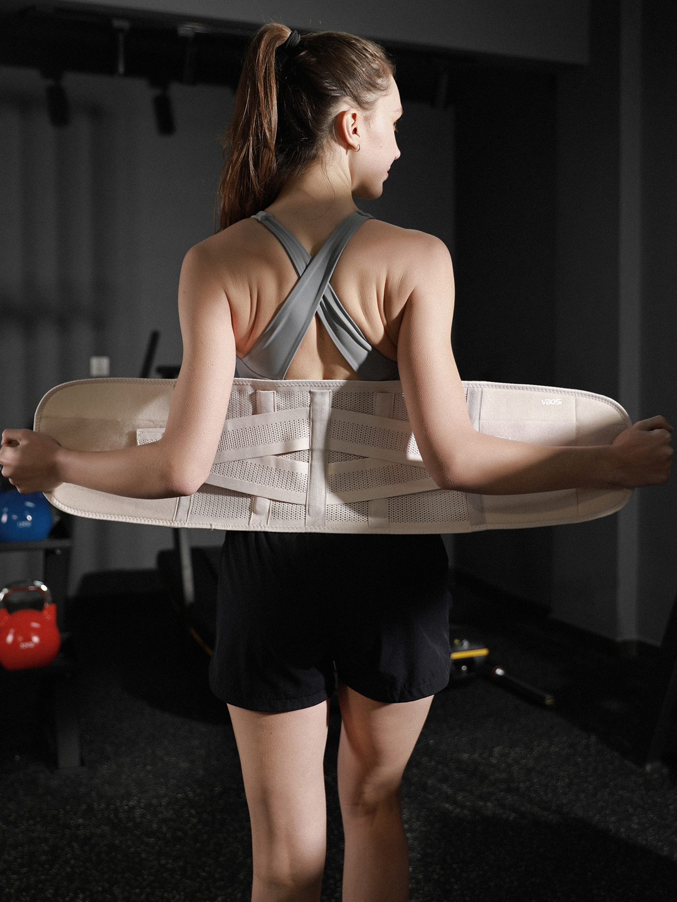 Cinturón universal, soporte para la parte inferior de la espalda para el dolor de espalda, entrenador de cintura ajustable