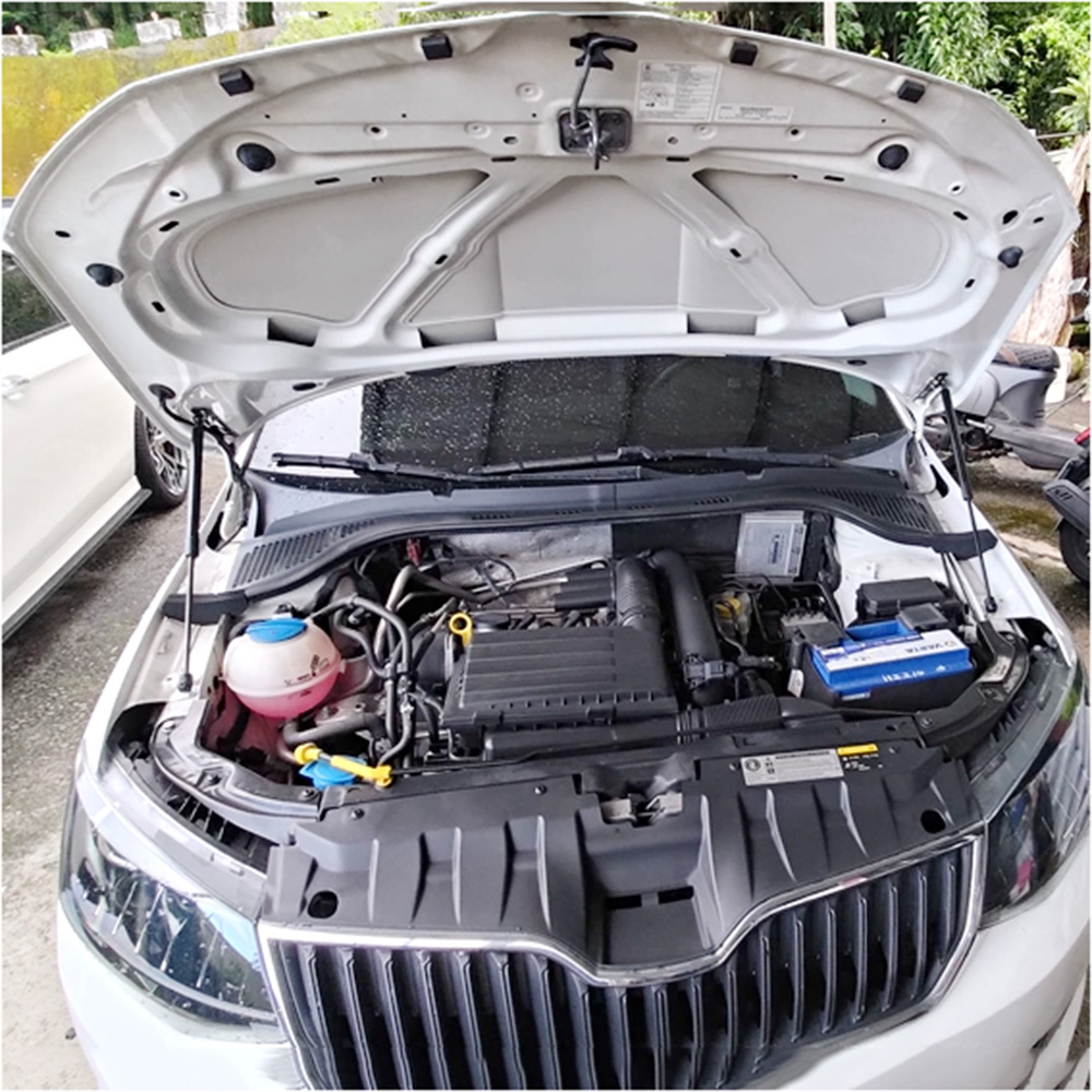 Для 2012-2020 Skoda Octavia A7 MK3 автомобильный Стайлинг, ремонт капота, газовый амортизатор, подъемные стойки, опорные стержни, аксессуары