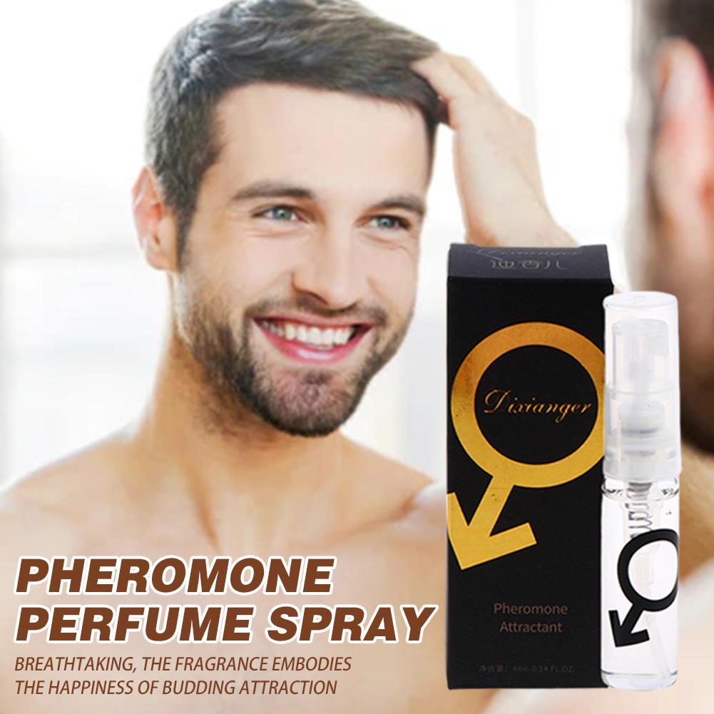 Spray de perfume de feromonas de 4 ml para mujeres inmediatamente, atención masculina, aroma premium, grandes regalos navideños