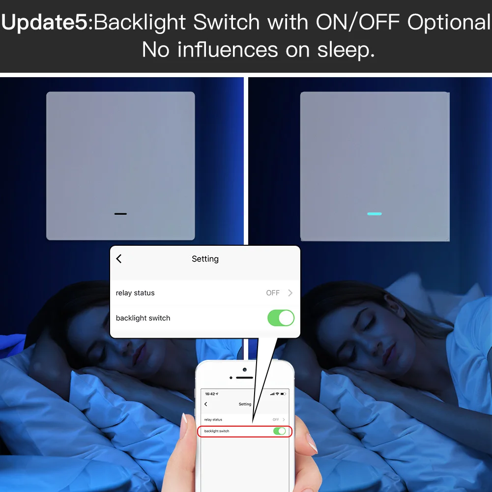 MoesHouse-Tuya ZigBee Interruptor de Luz Inteligente, Sem Fio Neutro, Sem Capacitor Necessário, Vida Inteligente, 2, 3 Way, Funciona com Alexa, Google Home