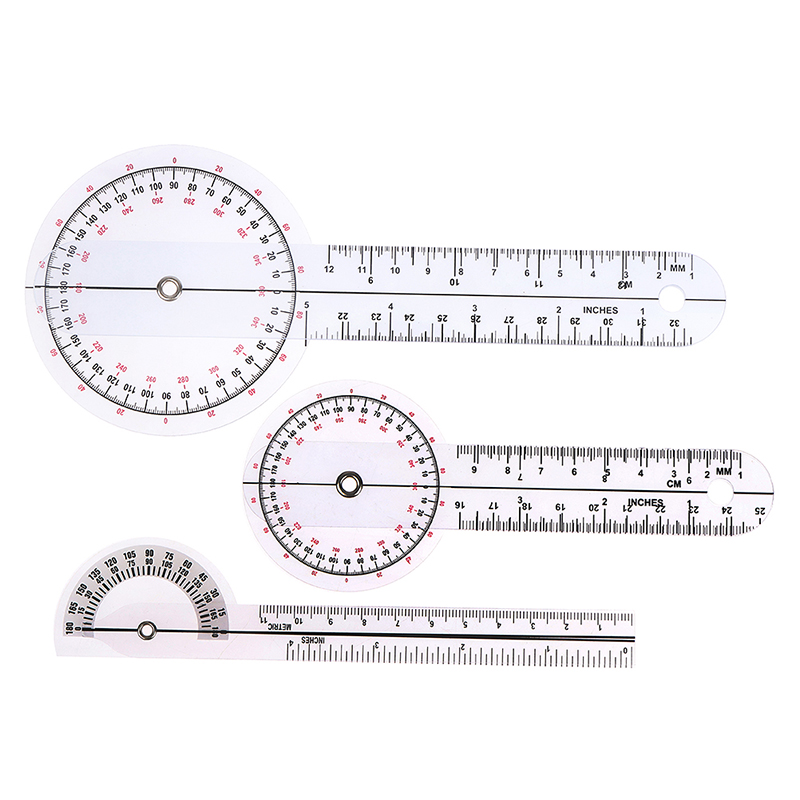 6/8Inch Goniometer Regel Medizinische Joint Herrscher Kalibriert Orthopädie Winkel Regel