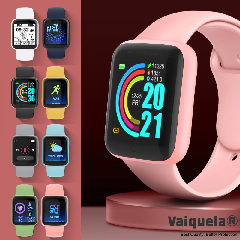 Reloj Digital inteligente conectado para niños, pulsera de frecuencia cardíaca, llamadas de Fitness, contador de pasos, Apple, niños, niñas, hombres, mujeres