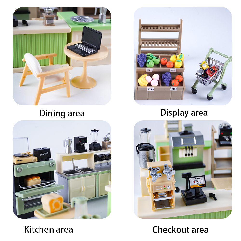 Accessori per macchine da caffè per casa delle bambole in miniatura in scala 1:12 Frullatore Spremiagrumi Modello di apparecchio Mobili per bambole Gioca a mini giocattolo da cucina