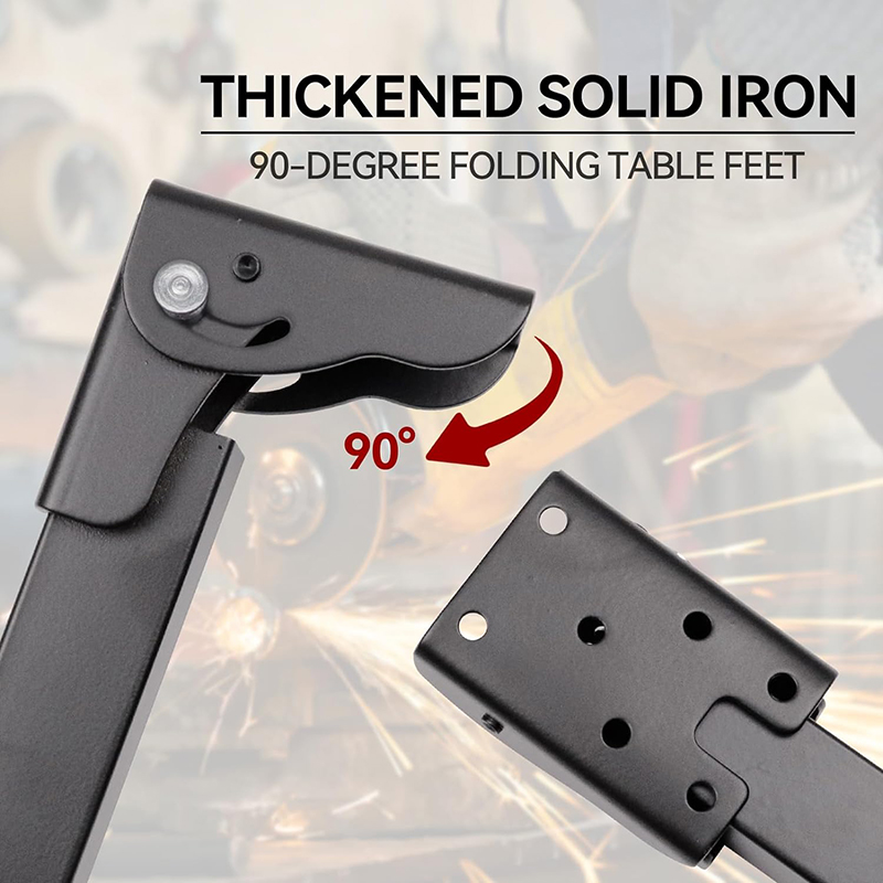 1 個のメタル 90 °   折りたたみサポート脚ベッド脚コーヒーテーブル脚ソファ脚目に見えないベッド脚足ホームテーブル脚アクセサリー