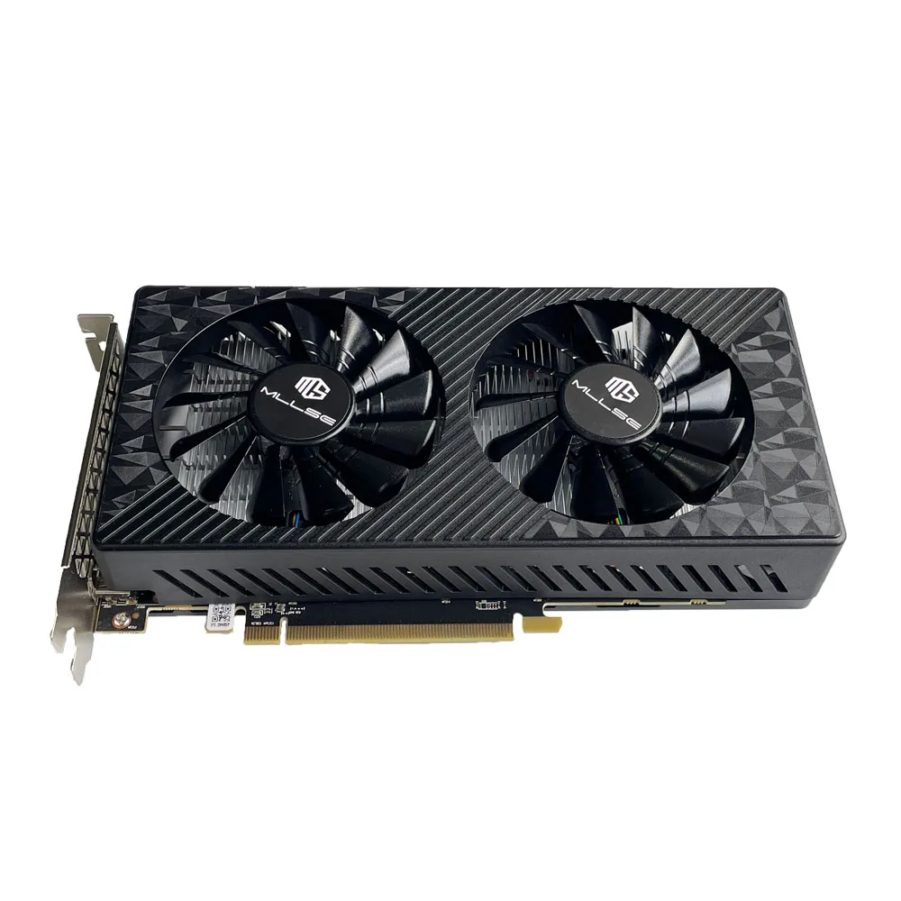 Placa gráfica MLLSE AMD RX 580 8GB Placa De Video Gaming GDDR5 256Bit 6Pin PCI-E 3.0 × 16 Radeon GPU Placa de vídeo para jogos de computador