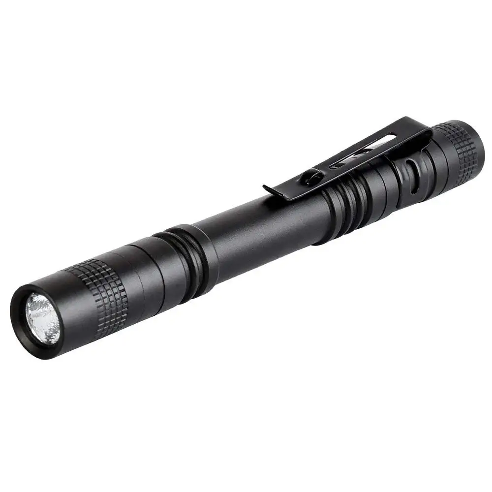 ZK30 1000LM XPE-R3 Mini linterna con bolígrafo linterna LED linterna táctica con Clip Linterna de bolsillo (13,3 CM)