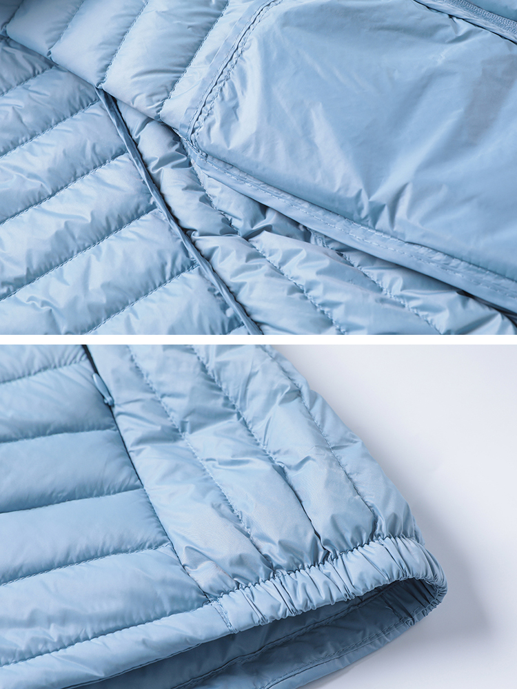 Frauen Weiche und Leichte 90% Ente Unten Jacke Hohe Qualität Frühling Outwear Hut Abnehmbare Puffer Mantel Weibliche Top Kleidung