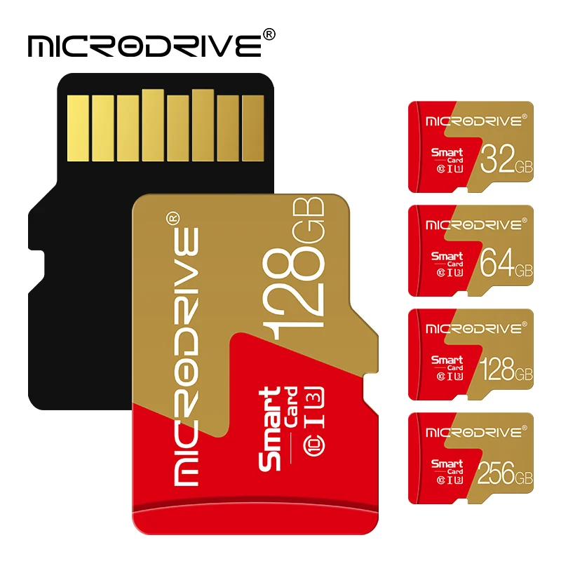 Klasse 10 geheugenkaart 4 GB 8 GB 16 GB 32 GB mini sd-kaart 64 GB 128G cartao de memoria mini TF-kaart Voor smartphone met gift