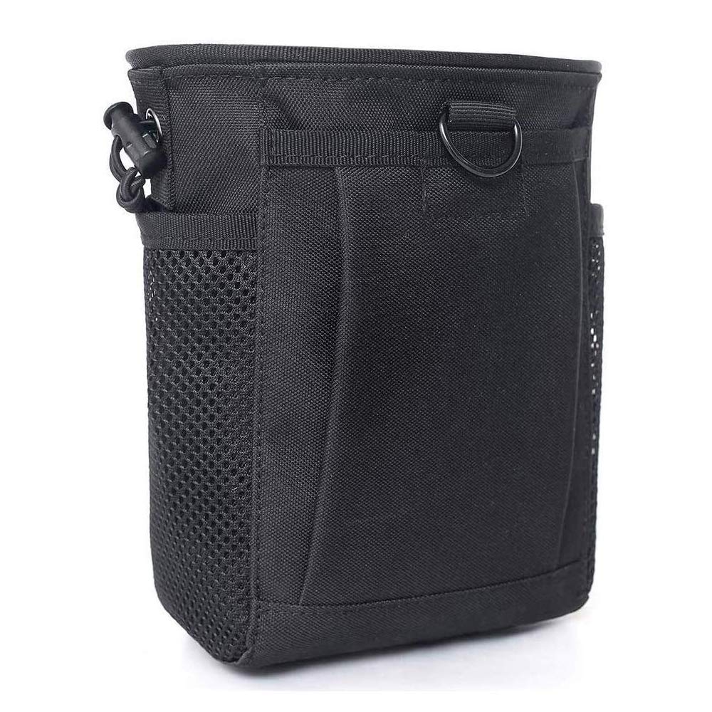 Tactical Molle sacchetto della spazzatura con coulisse caricatore sacchetto della spazzatura pratica cintura borsa per munizioni nylon impermeabile facile da trasportare