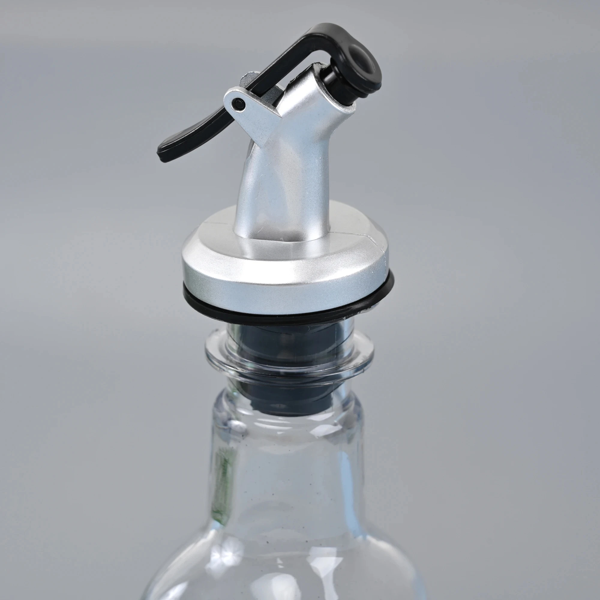 Bote de aceite de 150ML/250ML/500ML, botella de plástico a prueba de fugas para condimentos de cocina, salsa de soja, vinagre, botella de aceite de oliva transparente